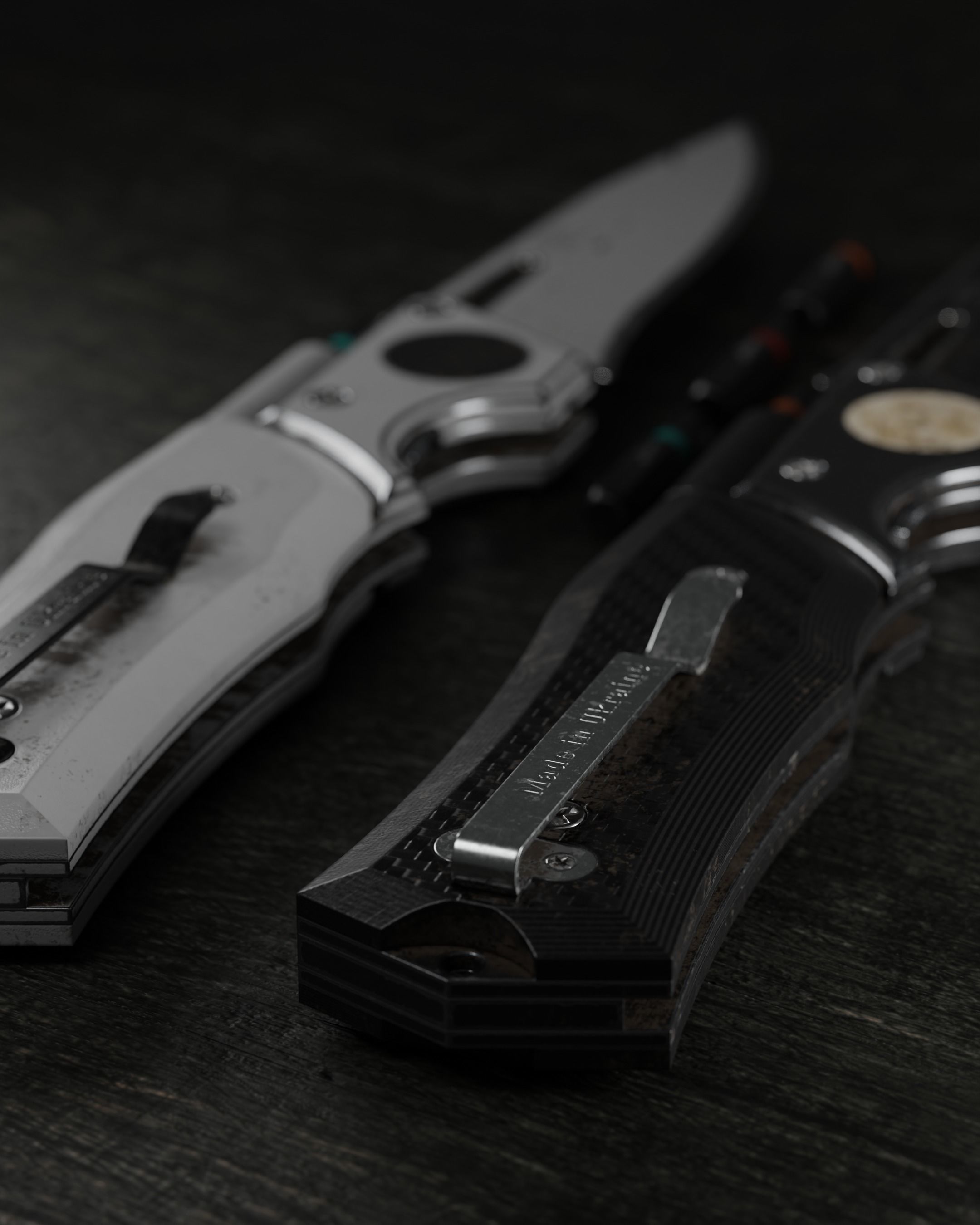 Mauser knife by UACK Low-poly 3D model_9