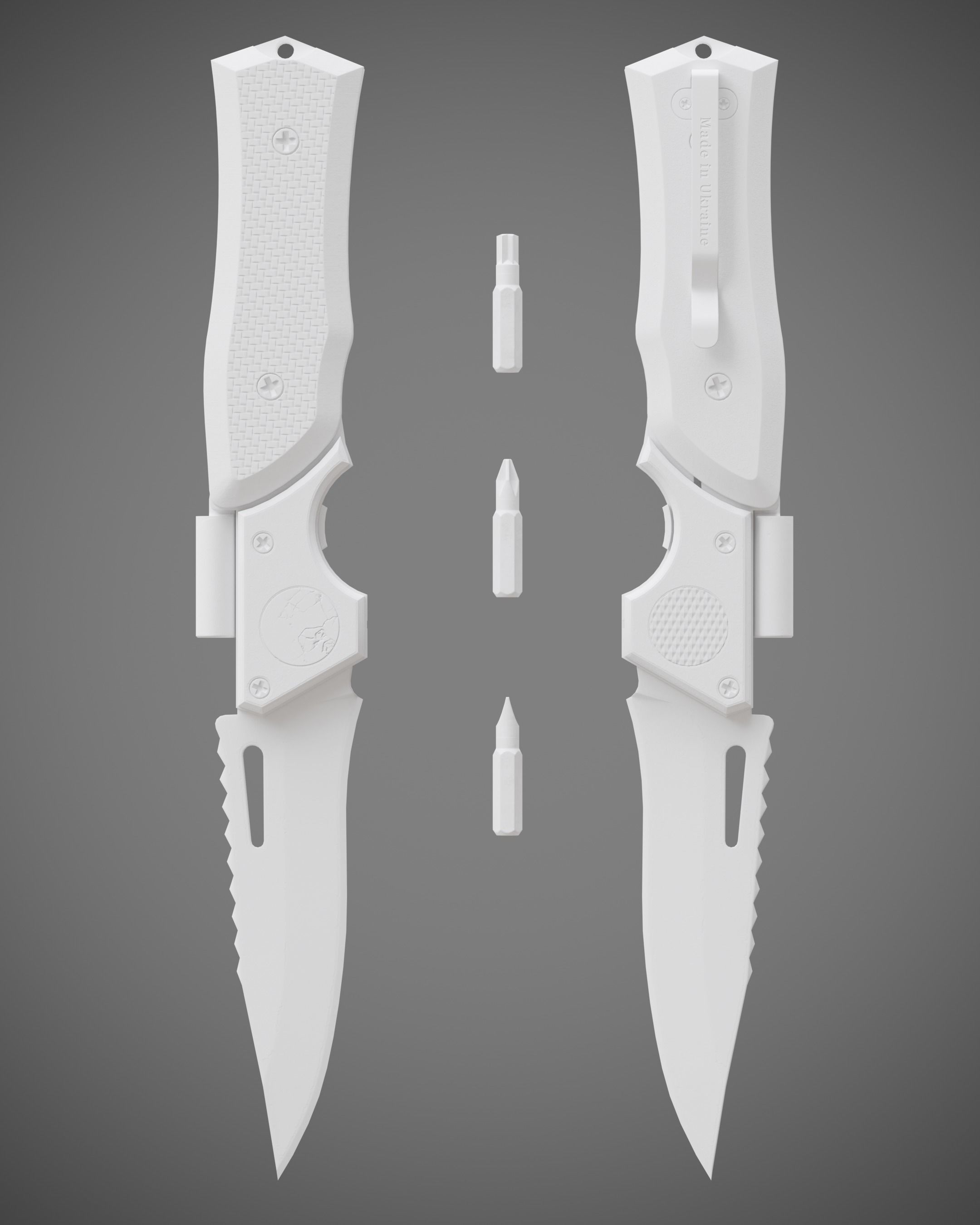 Mauser knife by UACK Low-poly 3D model_17