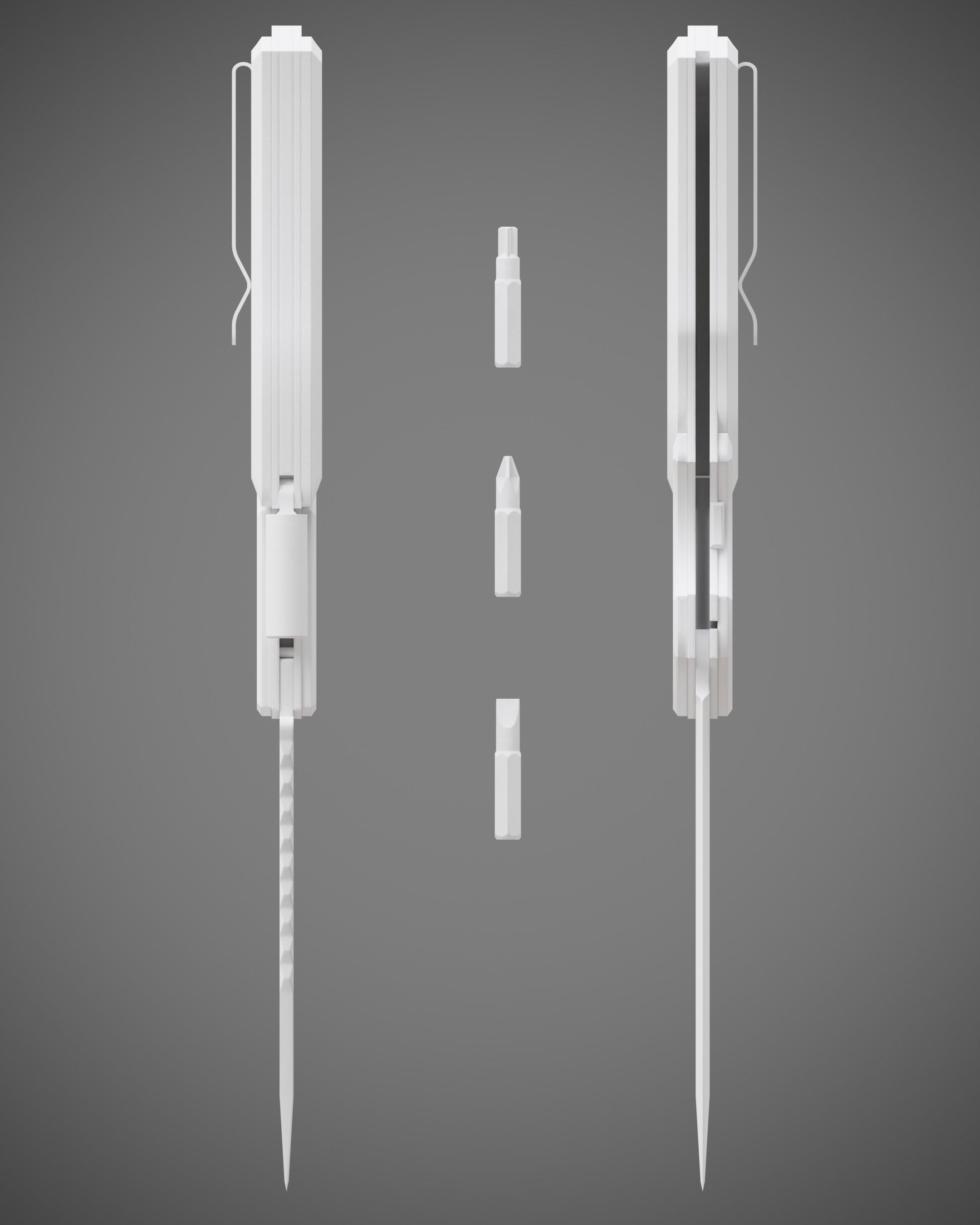 Mauser knife by UACK Low-poly 3D model_20