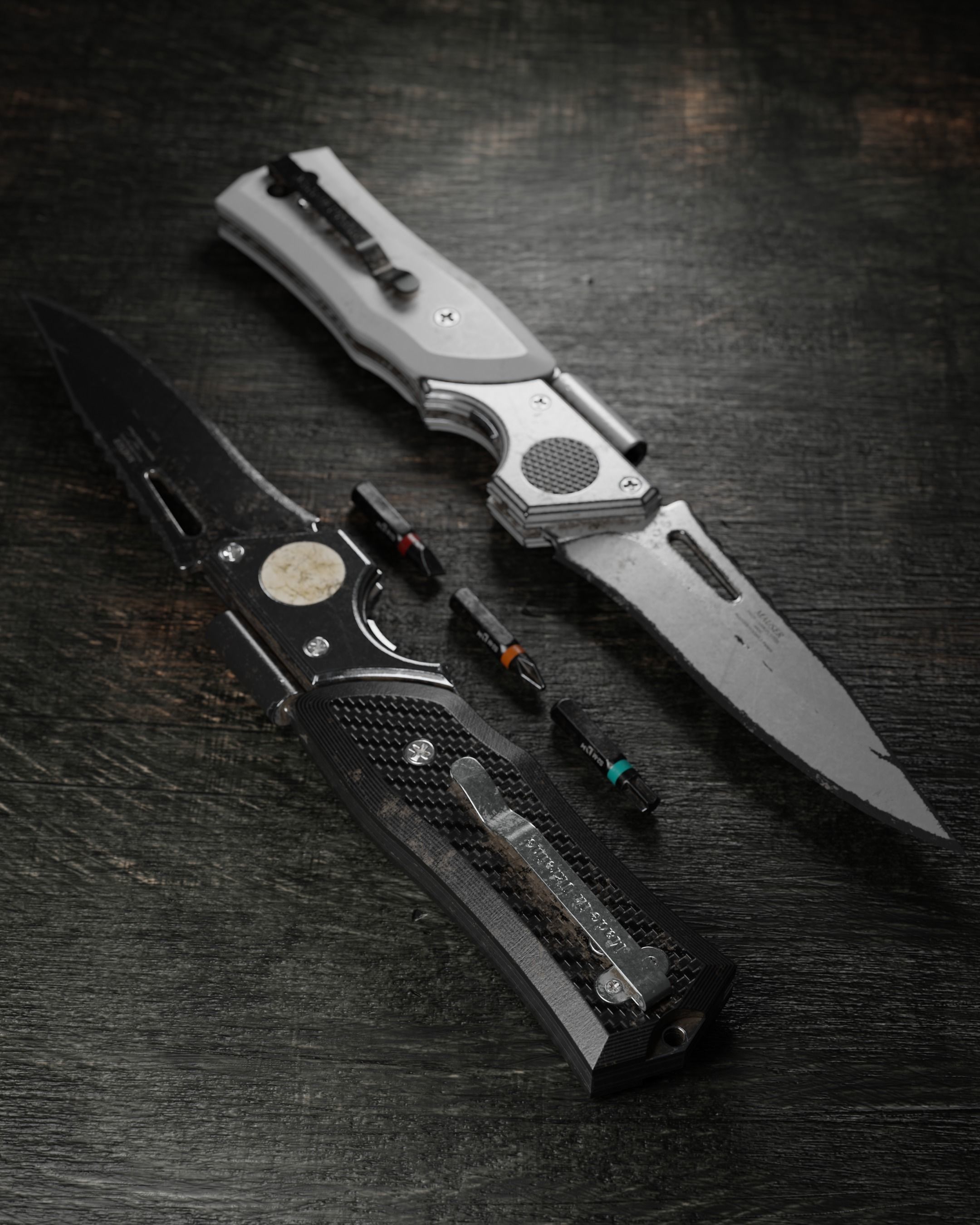 Mauser knife by UACK Low-poly 3D model_2