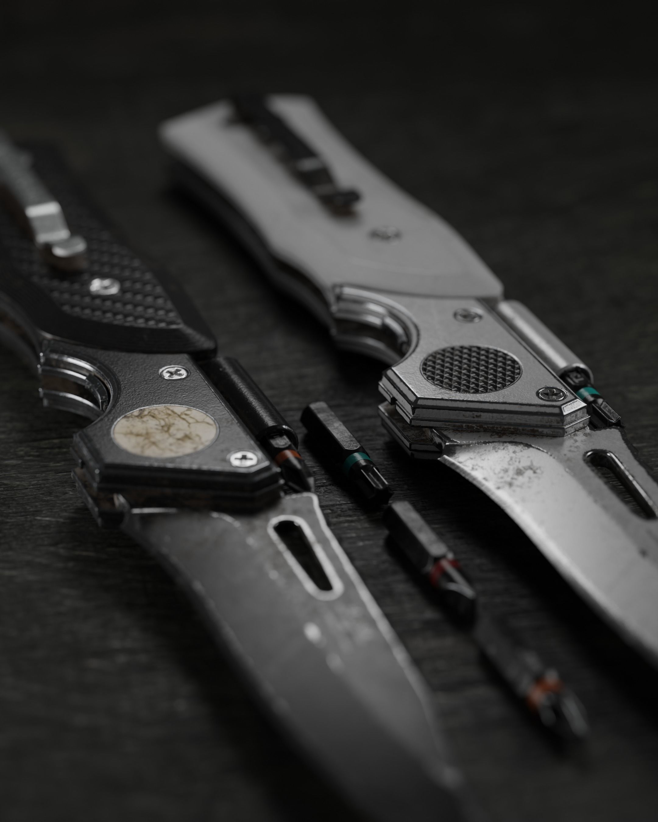 Mauser knife by UACK Low-poly 3D model_8