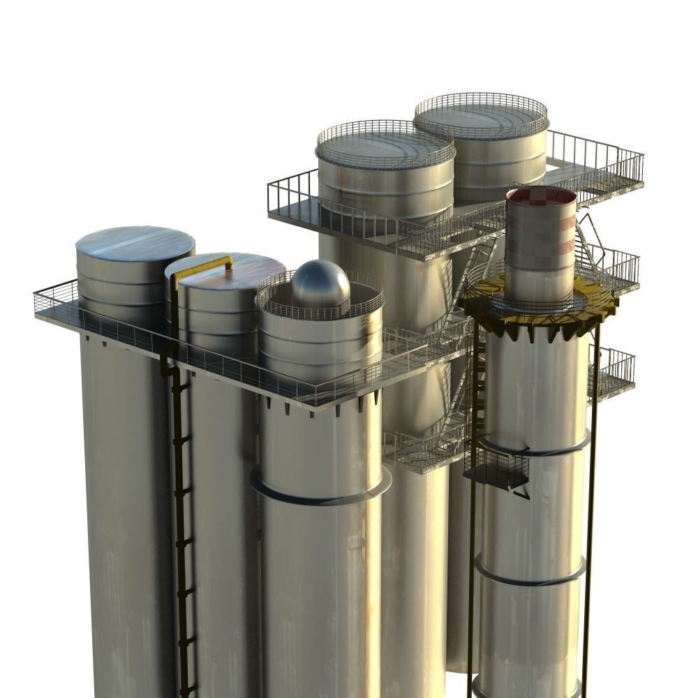 Industrial Models 3D model_1
