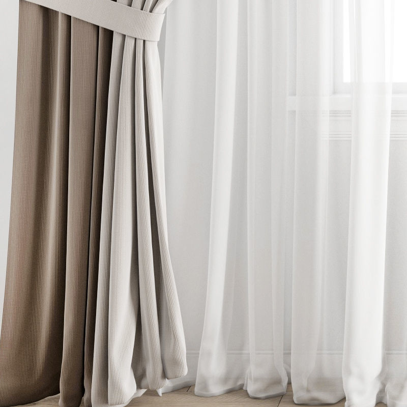 Curtain 201 3D model_5