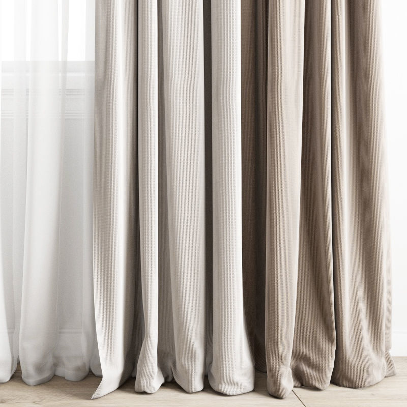 Curtain 201 3D model_6