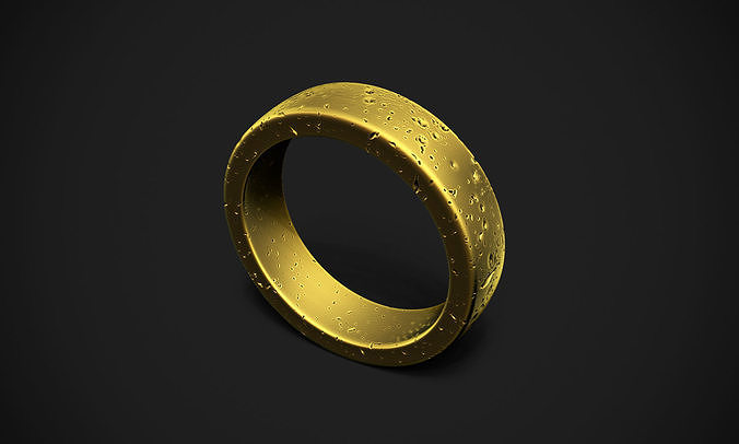Textured Ring Free 3D print model