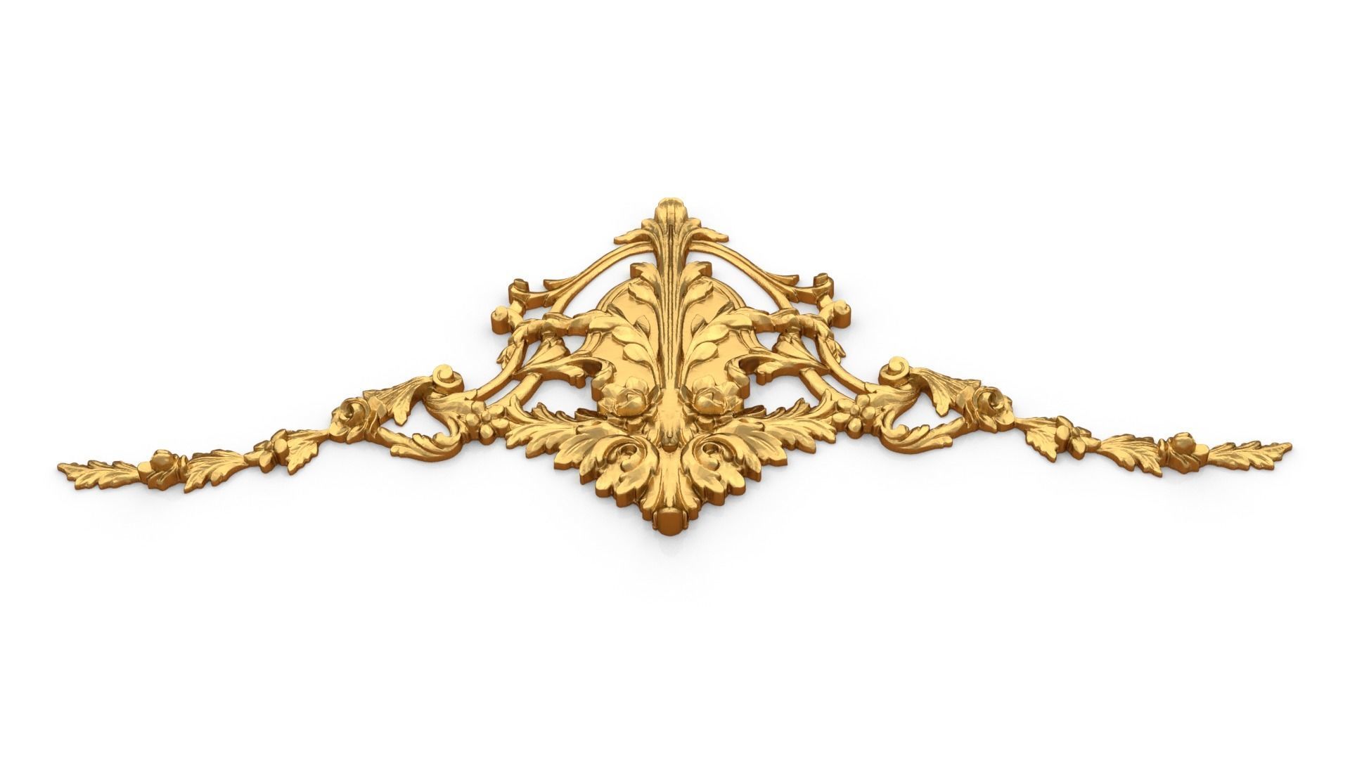 Classic decor ornament 58 3D print model_3