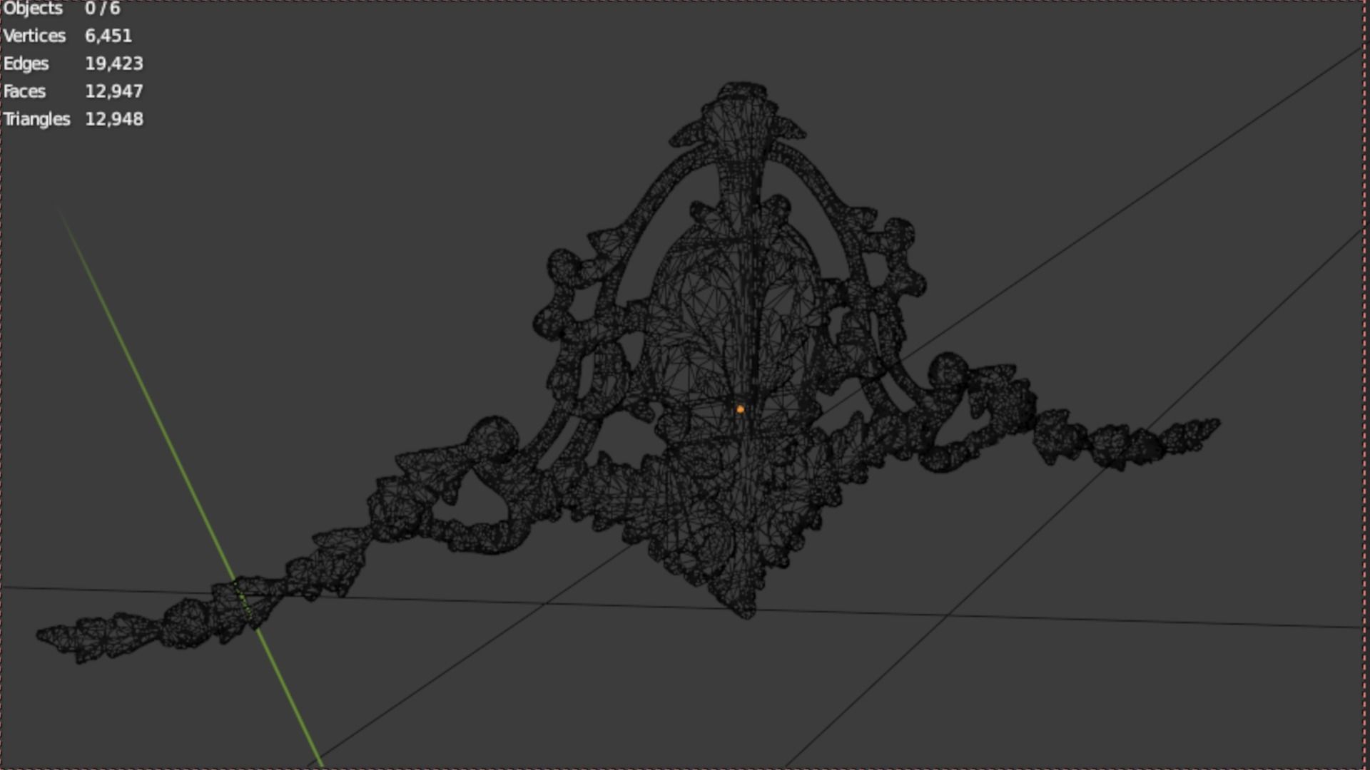 Classic decor ornament 58 3D print model_6