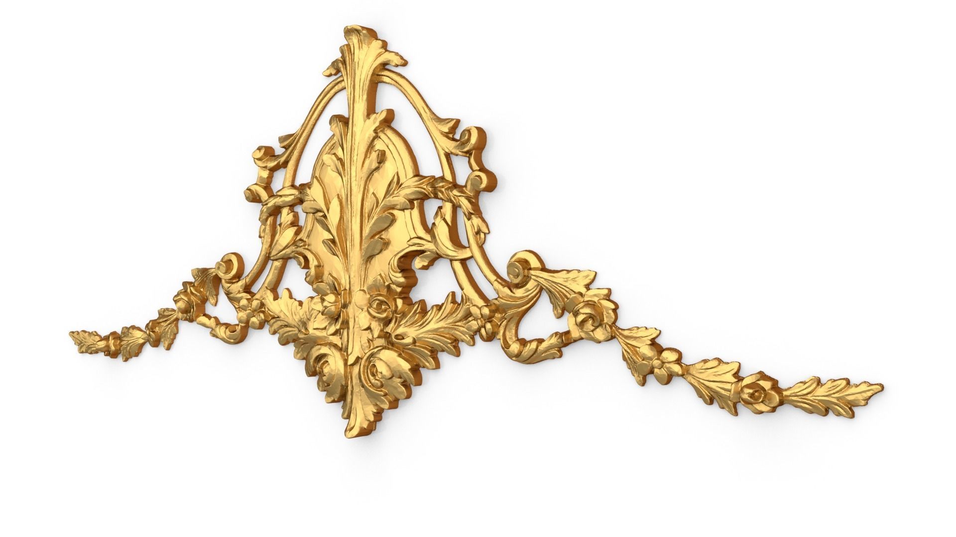 Classic decor ornament 58 3D print model_2