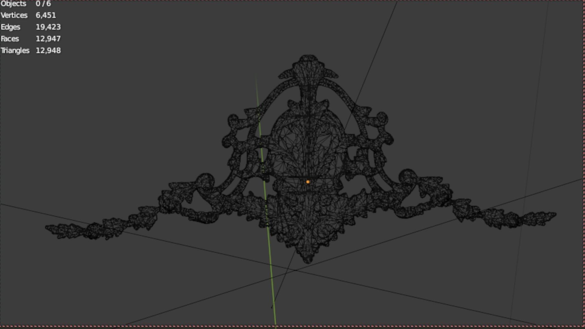 Classic decor ornament 58 3D print model_5