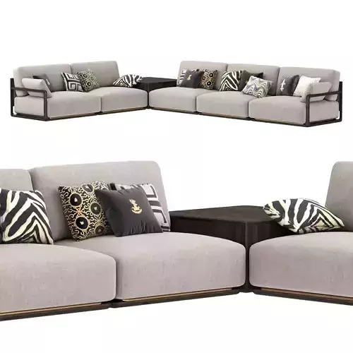 Alhena Sofa 3D model