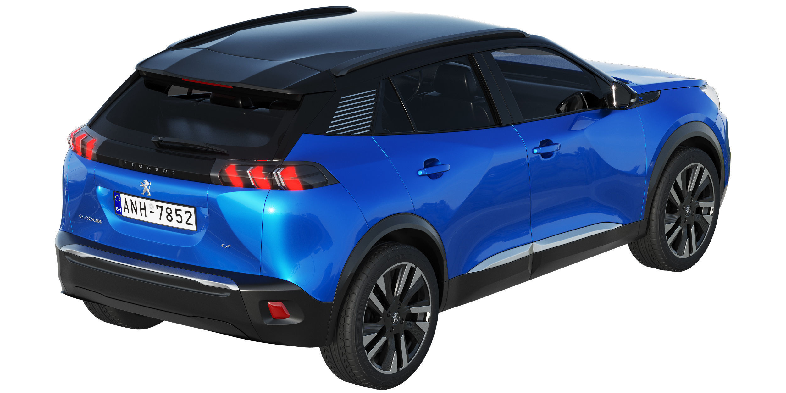 Peugeot e-2008 3D model_4