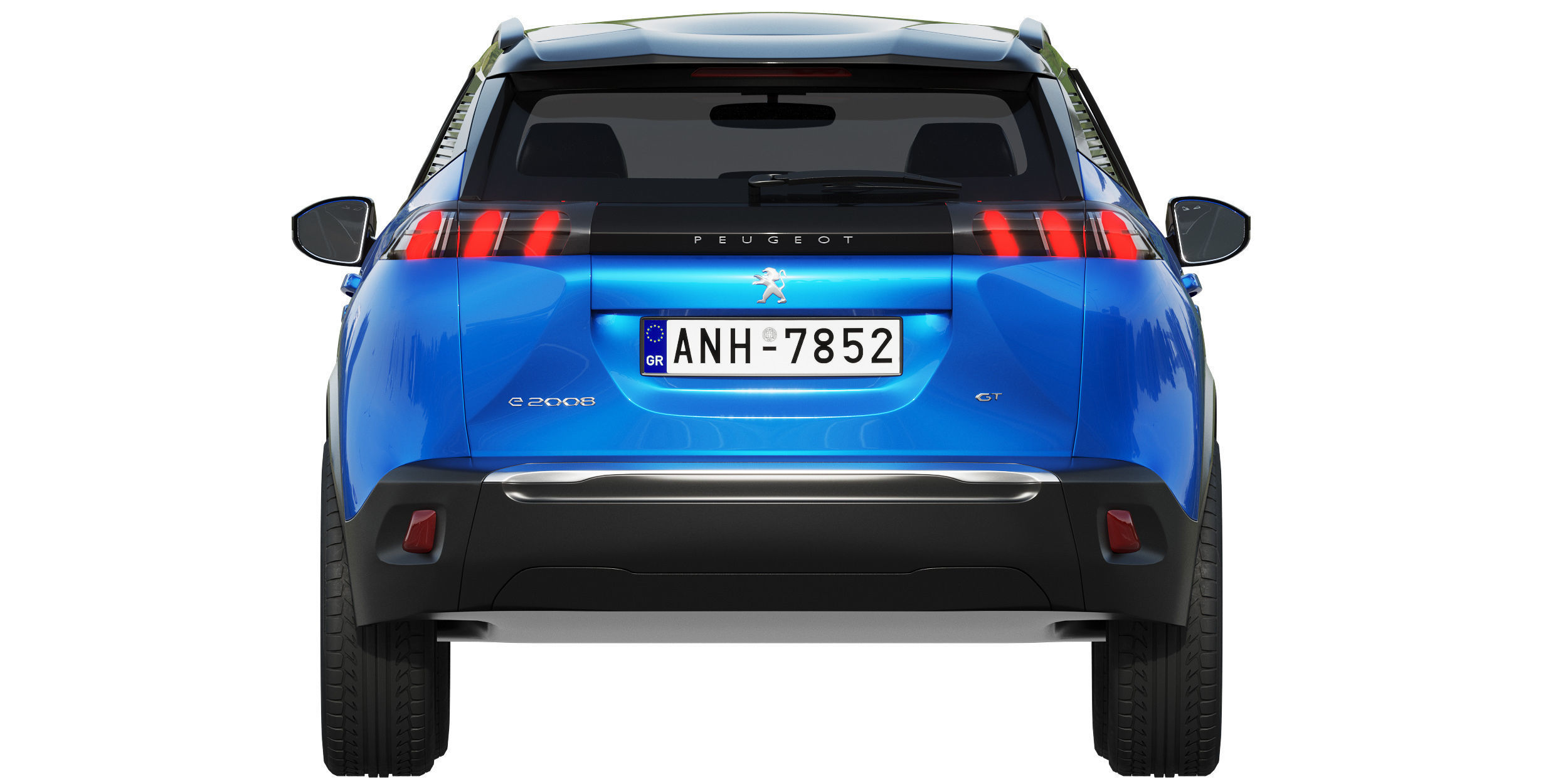 Peugeot e-2008 3D model_7