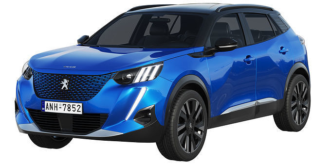 Peugeot e-2008 3D model