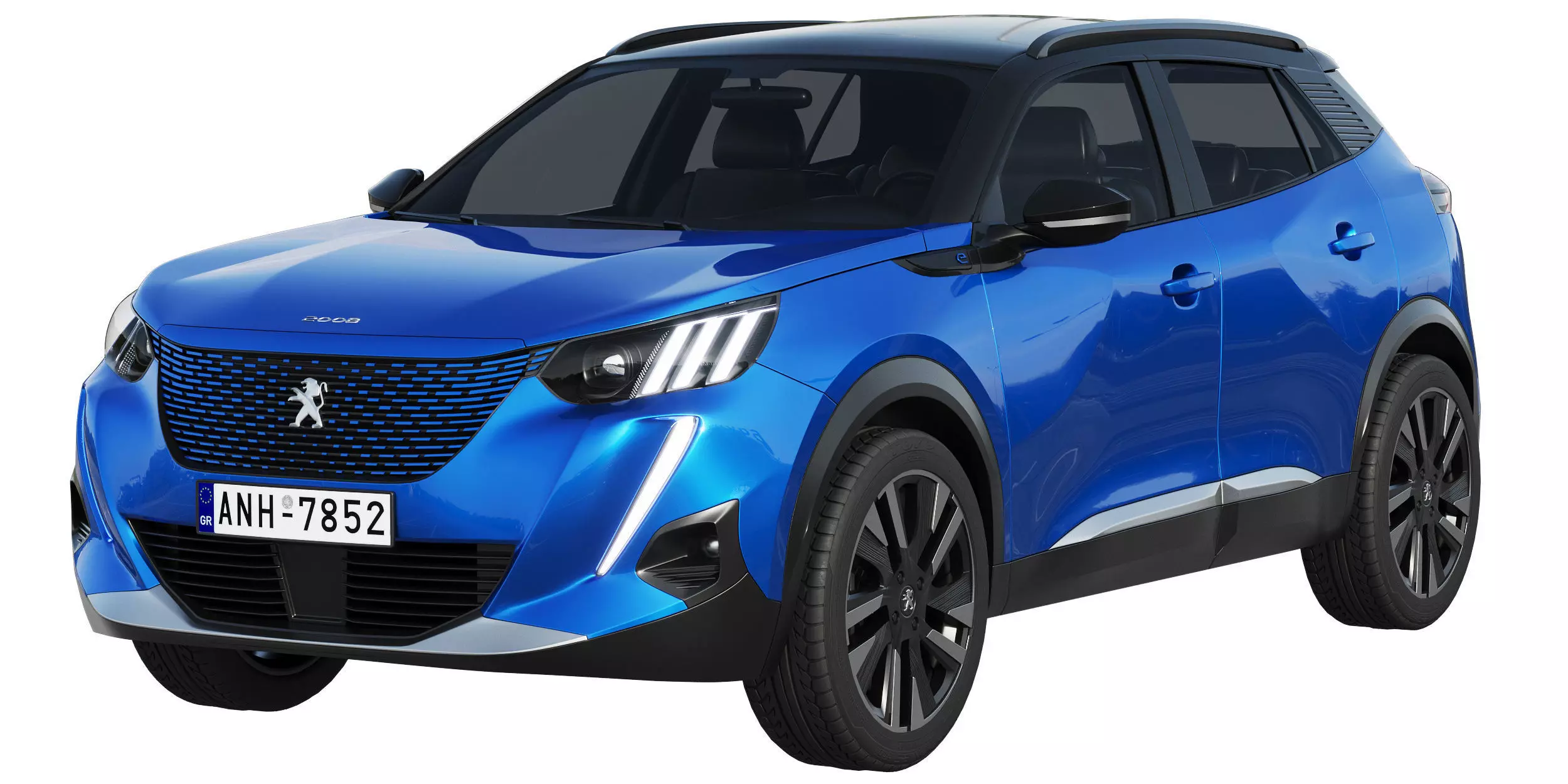 Peugeot e-2008 3D model_0