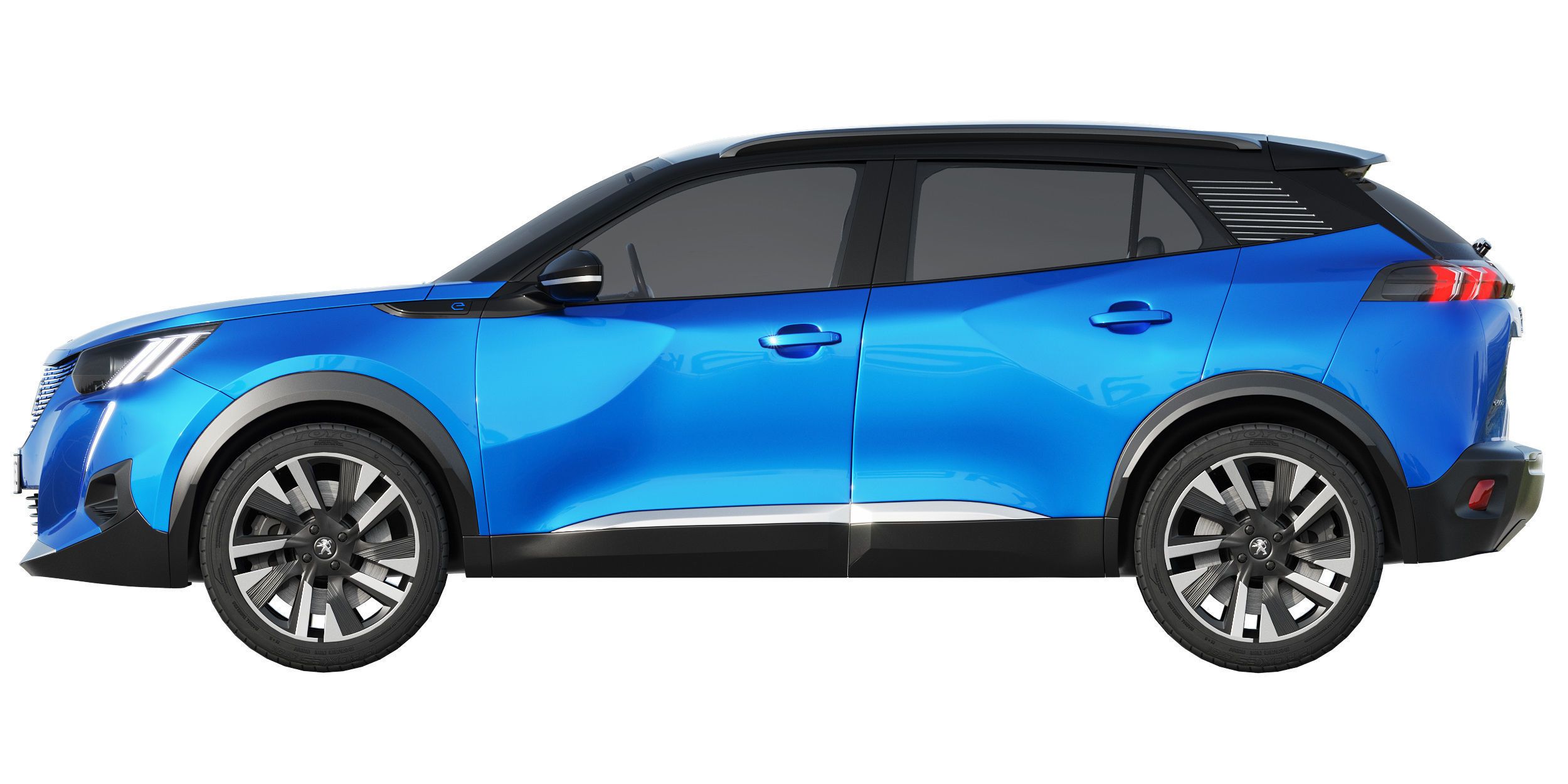 Peugeot e-2008 3D model_5