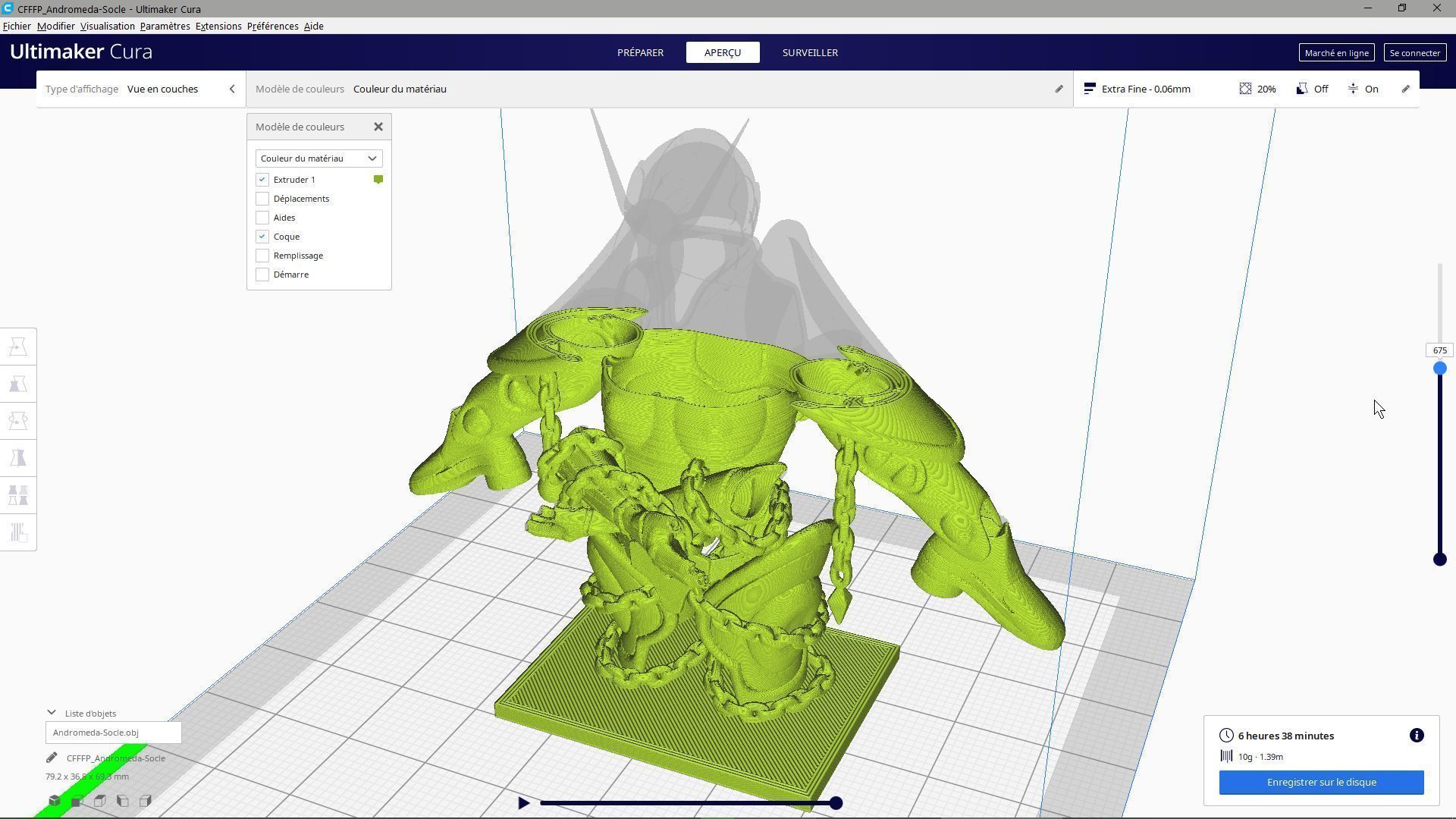 Shun Andromeda Cloth - 3D Print Model 3D print model_16