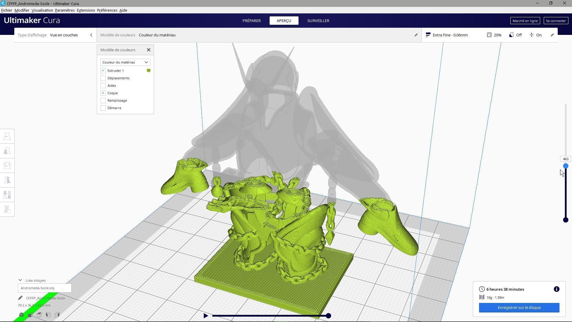 Shun Andromeda Cloth - 3D Print Model 3D print model_15