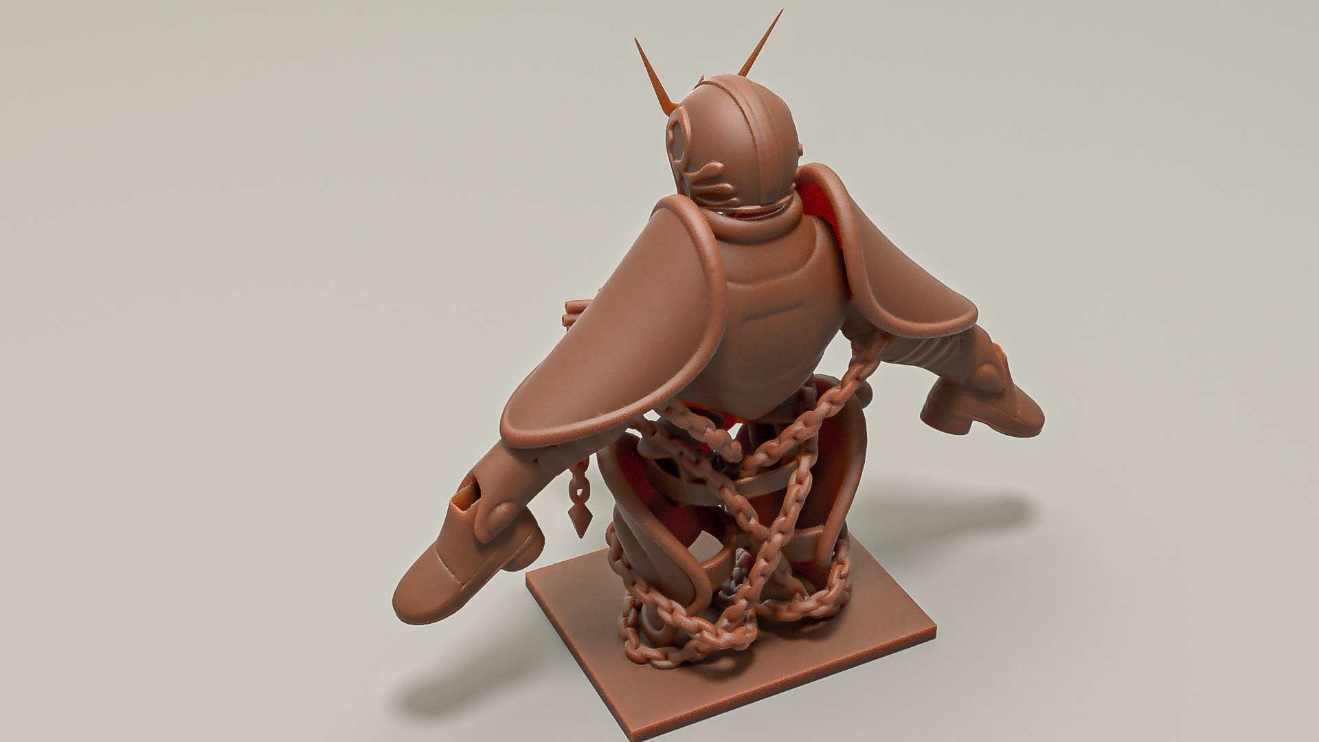 Shun Andromeda Cloth - 3D Print Model 3D print model_2