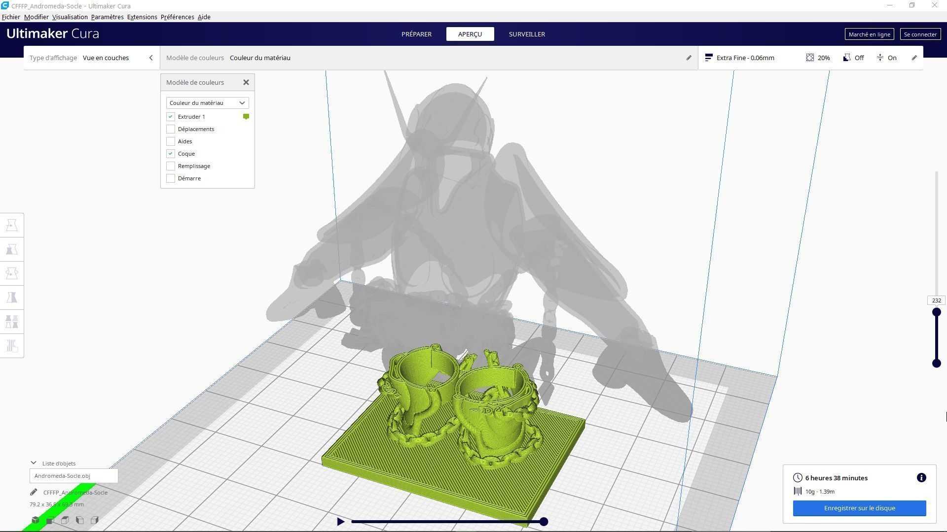Shun Andromeda Cloth - 3D Print Model 3D print model_14
