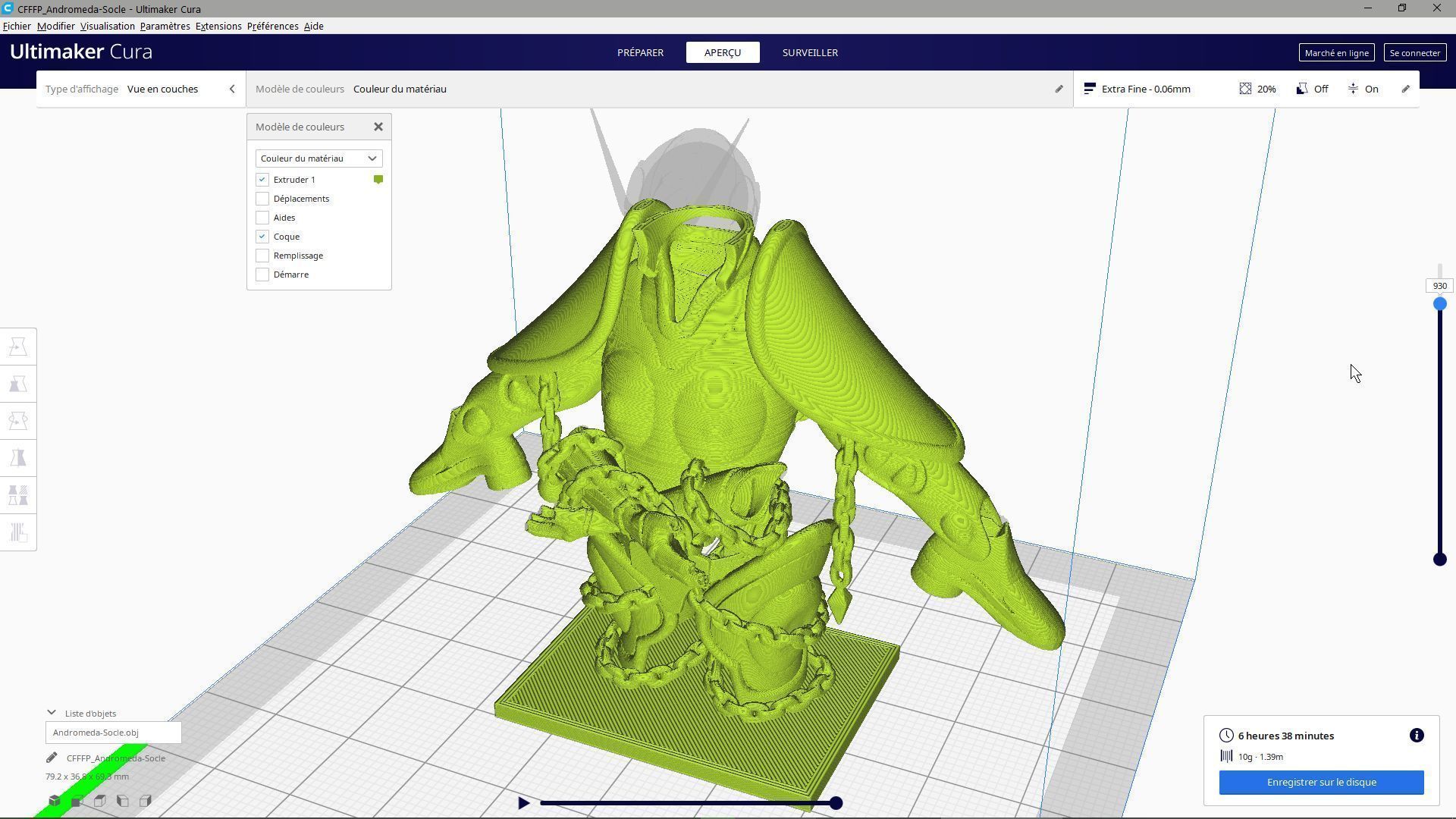 Shun Andromeda Cloth - 3D Print Model 3D print model_17