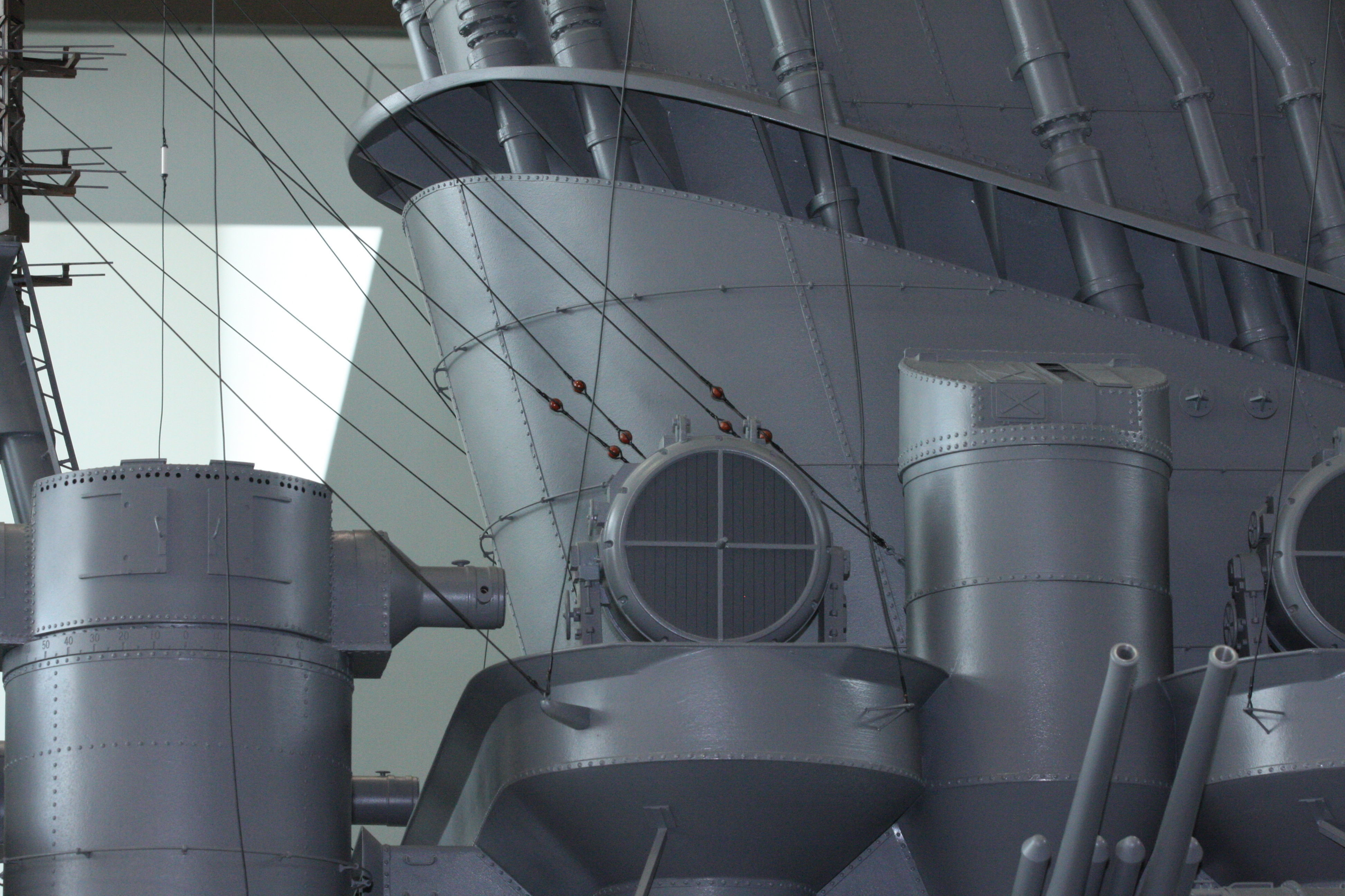 type 85 machine gun fire conrol tower 1-200 3D print model_1