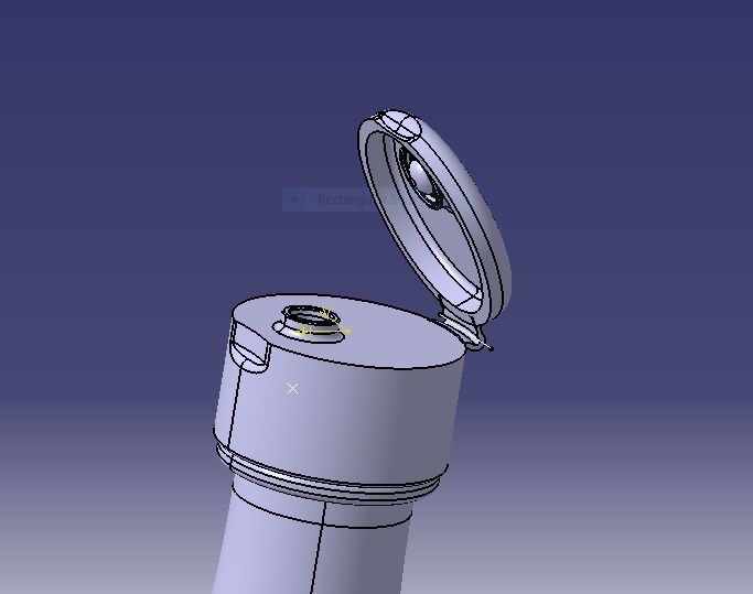 Oil Bottle 3D print model_36
