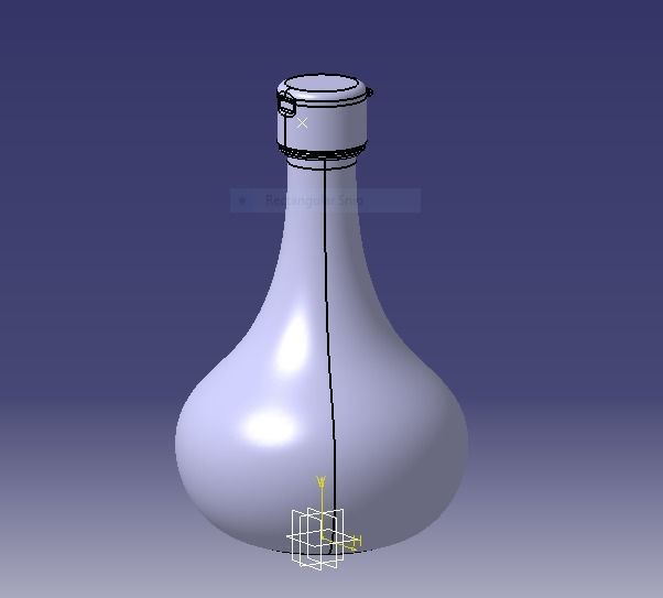 Oil Bottle 3D print model_27