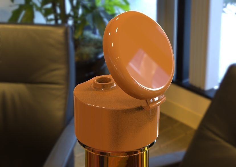 Oil Bottle 3D print model_18