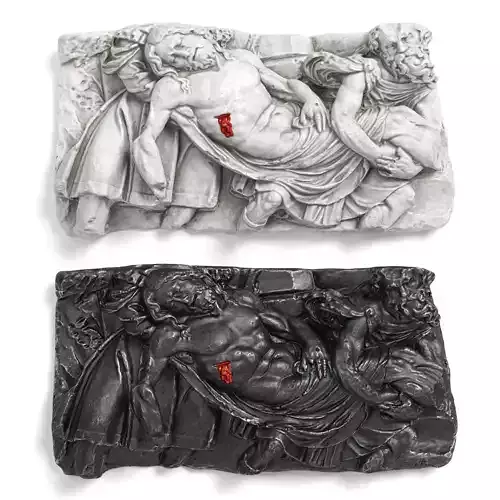 Jesus wall art relief