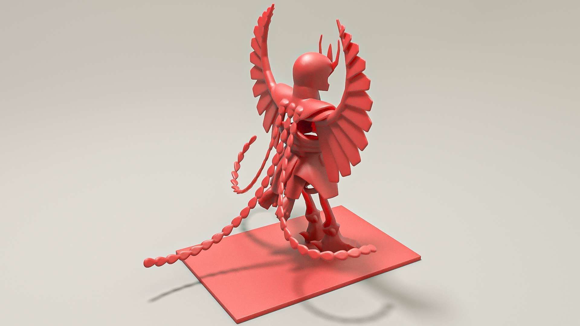 Ikki Phoenix Cloth - 3D Print Model 3D print model_3