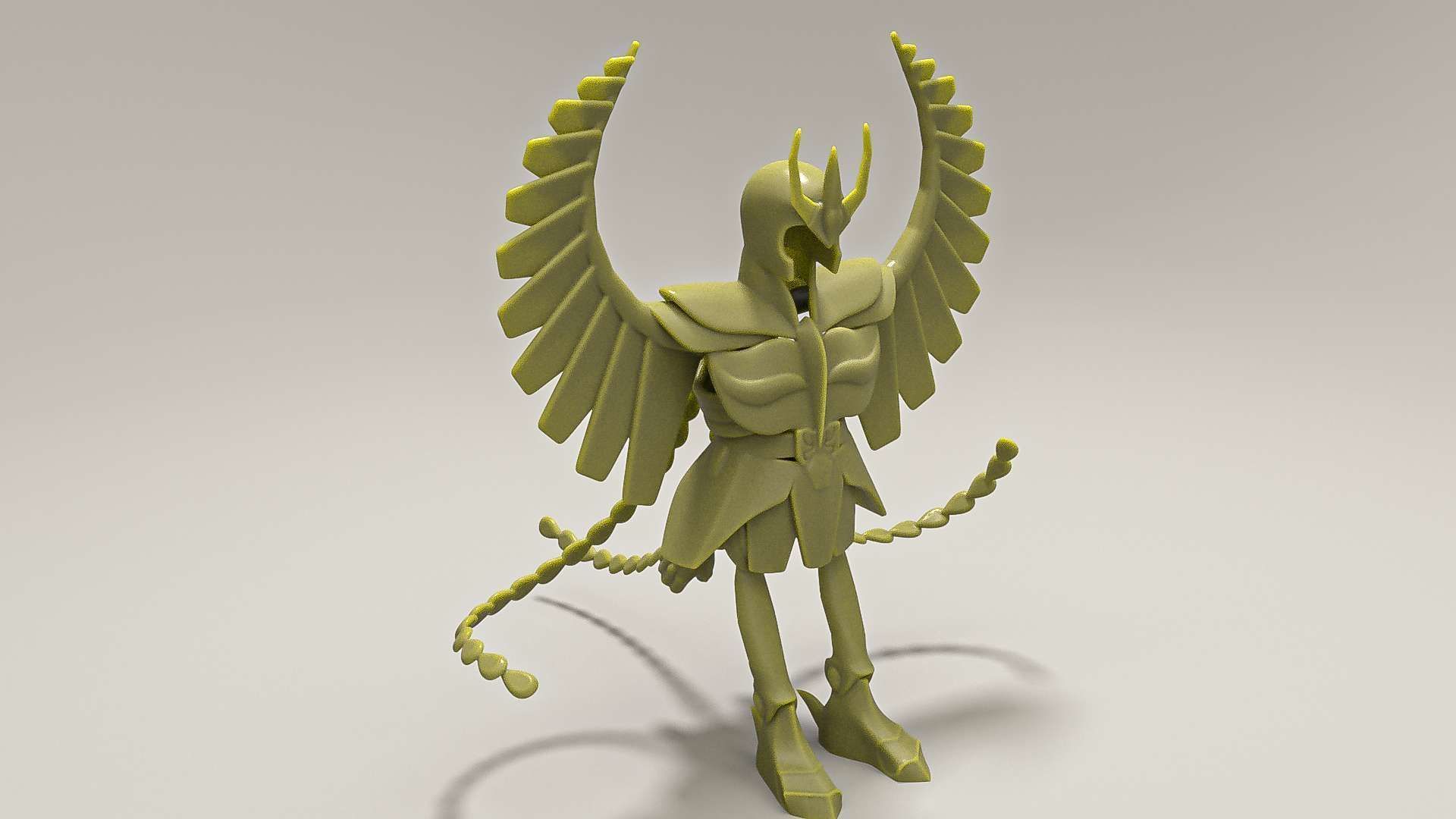 Ikki Phoenix Cloth - 3D Print Model 3D print model_7