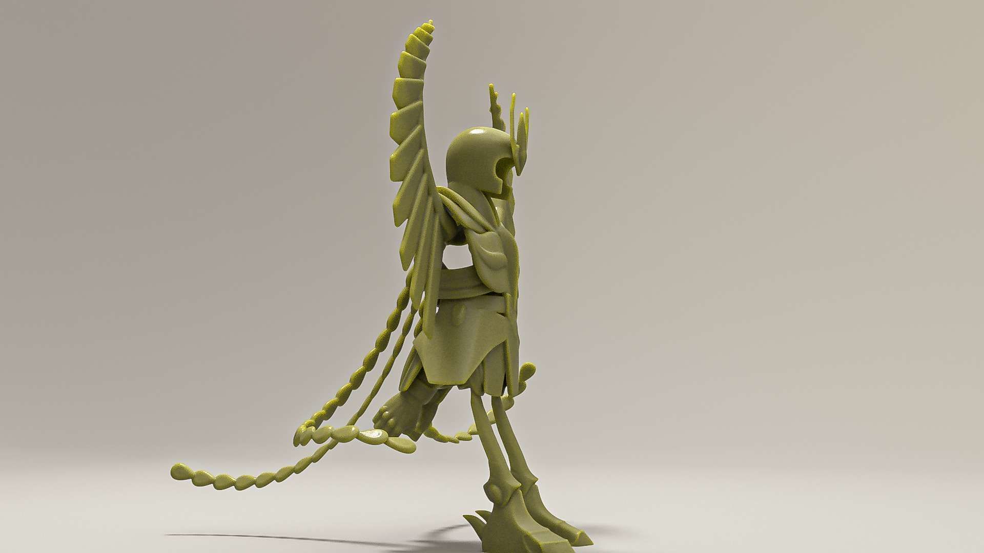 Ikki Phoenix Cloth - 3D Print Model 3D print model_11