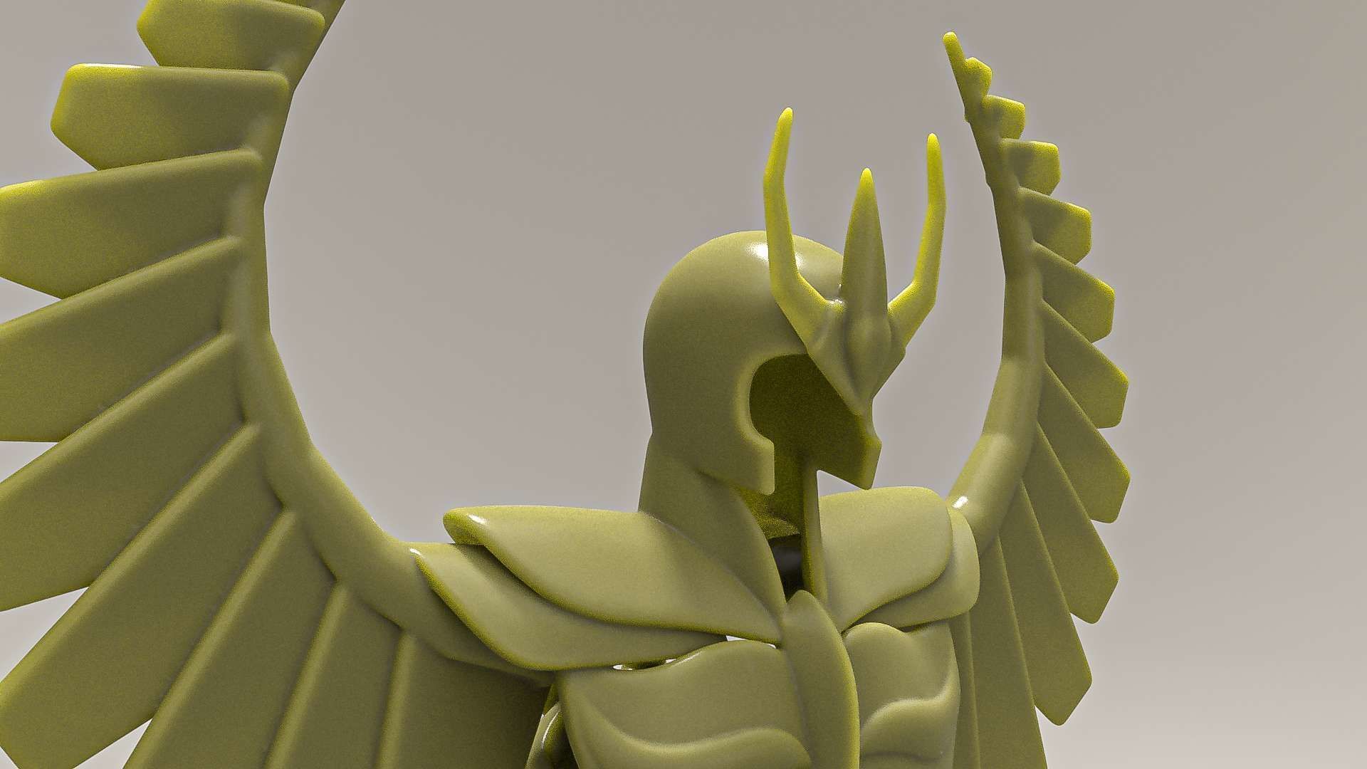 Ikki Phoenix Cloth - 3D Print Model 3D print model_12
