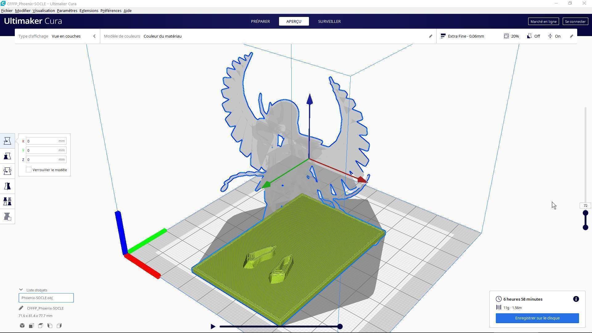 Ikki Phoenix Cloth - 3D Print Model 3D print model_14