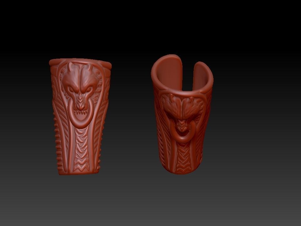 ARMOR PIECES OF CHINESE GENERALS 3D print model_8