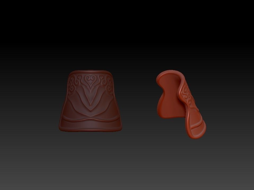 ARMOR PIECES OF CHINESE GENERALS 3D print model_6
