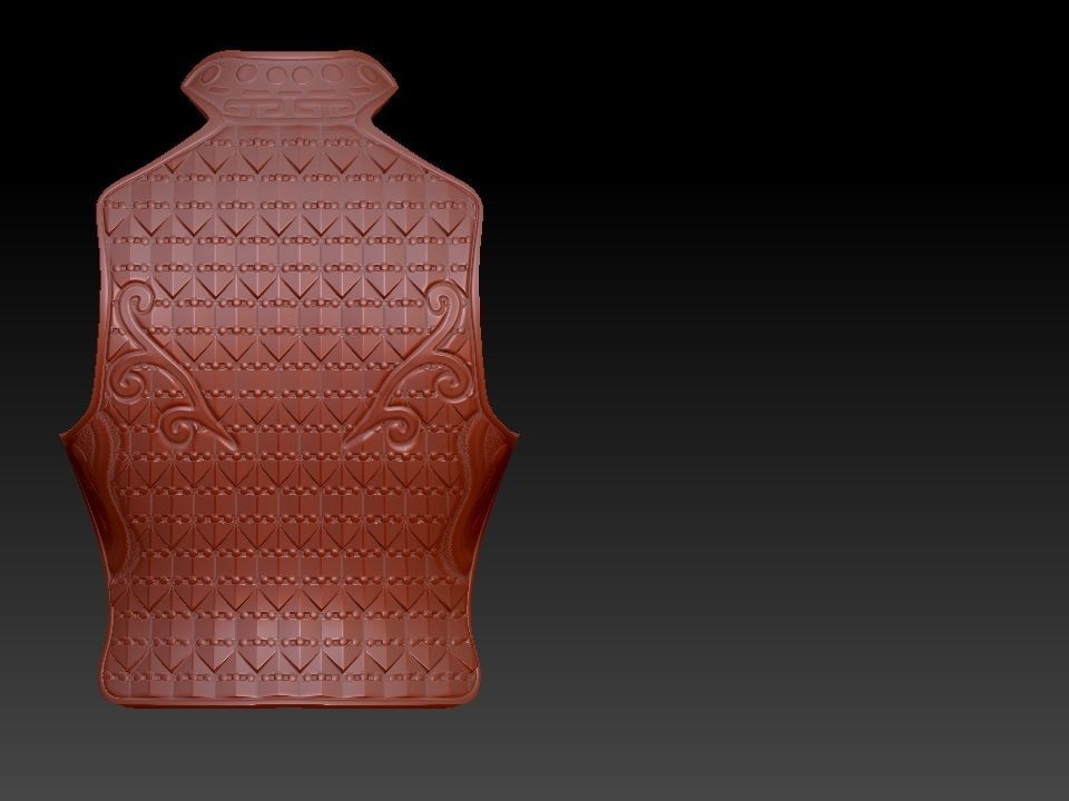 ARMOR PIECES OF CHINESE GENERALS 3D print model_4