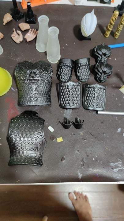 ARMOR PIECES OF CHINESE GENERALS 3D print model_1