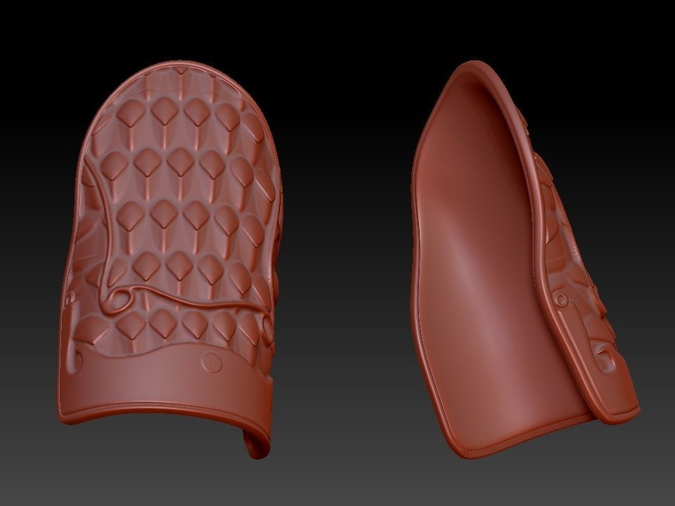ARMOR PIECES OF CHINESE GENERALS 3D print model_7