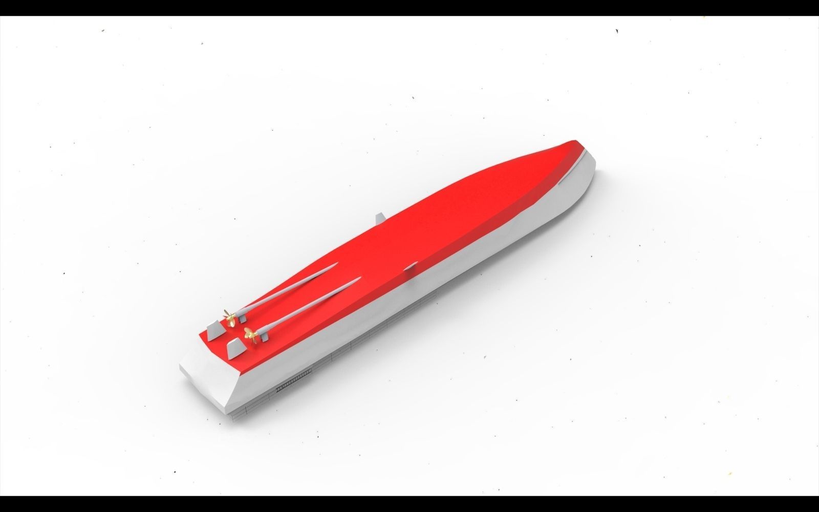 Corvette Anti submarine 3d printed 3D print model_2