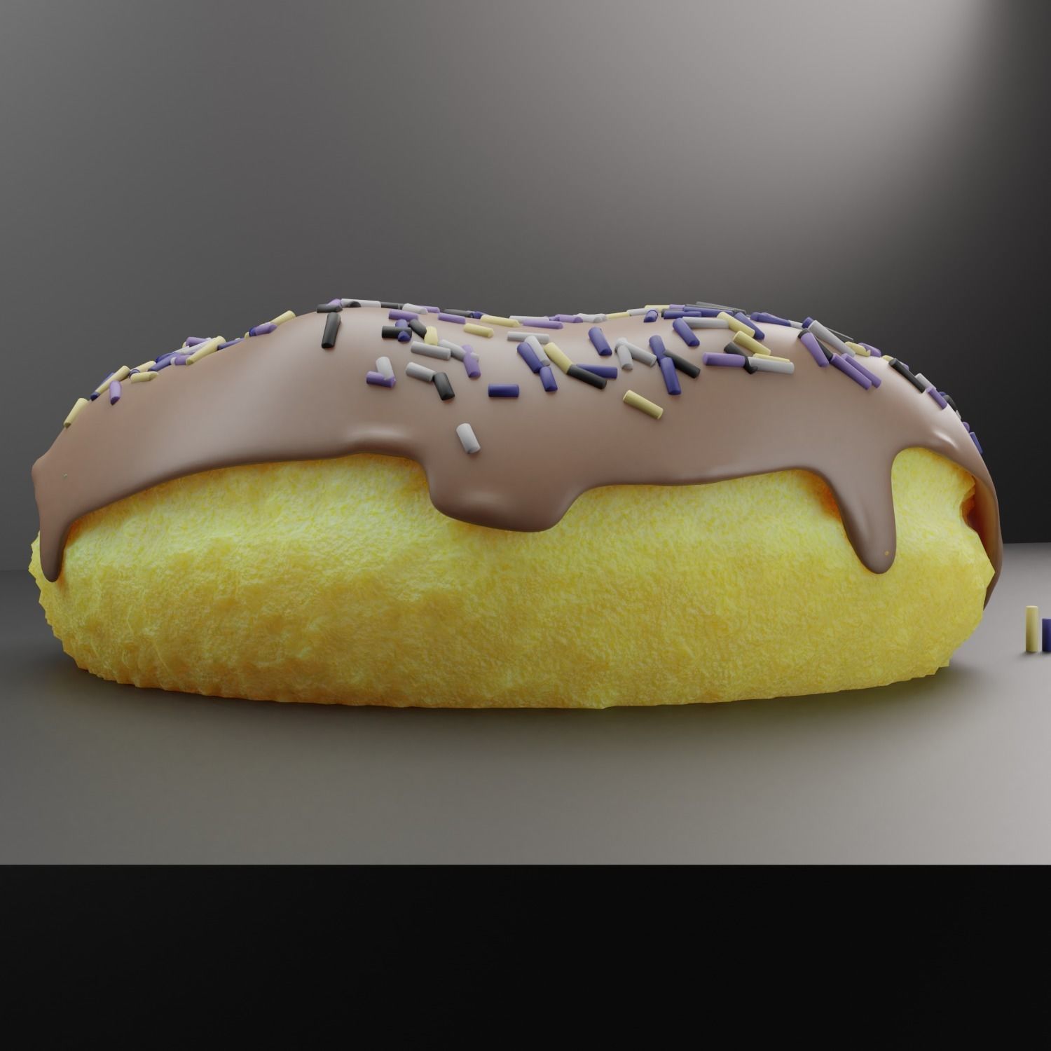 Donut Blender Guru Tutorial Free 3D model_1