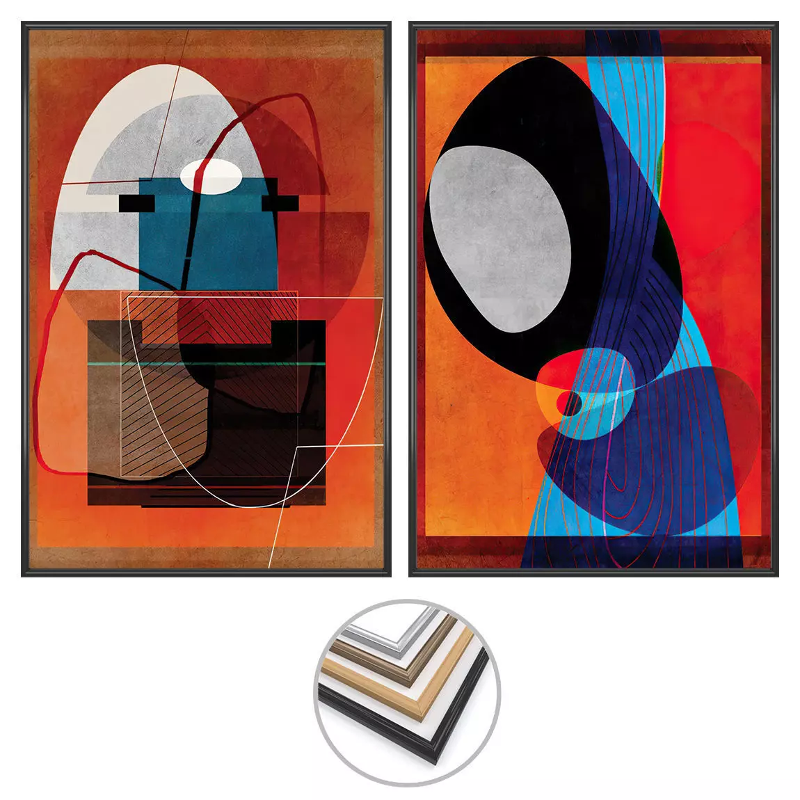 Wall Art Set 3583 3D model_0