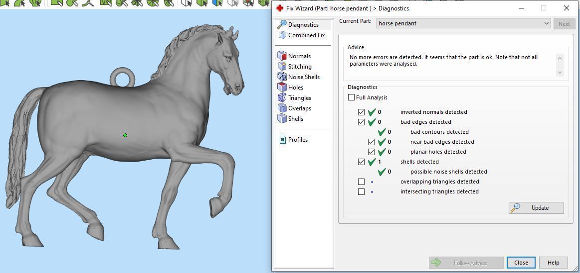 horse pendant Silver Gold Print 3D print model_7