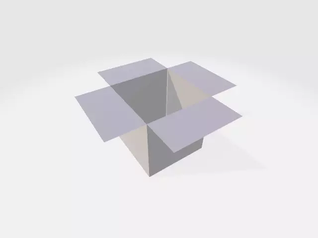 Box rigged Free 3D model