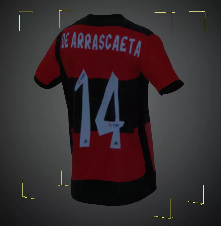 Camisa do Flamengo 2021 Texture