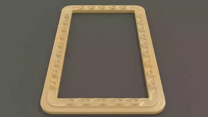 Rectangular frame 3D model