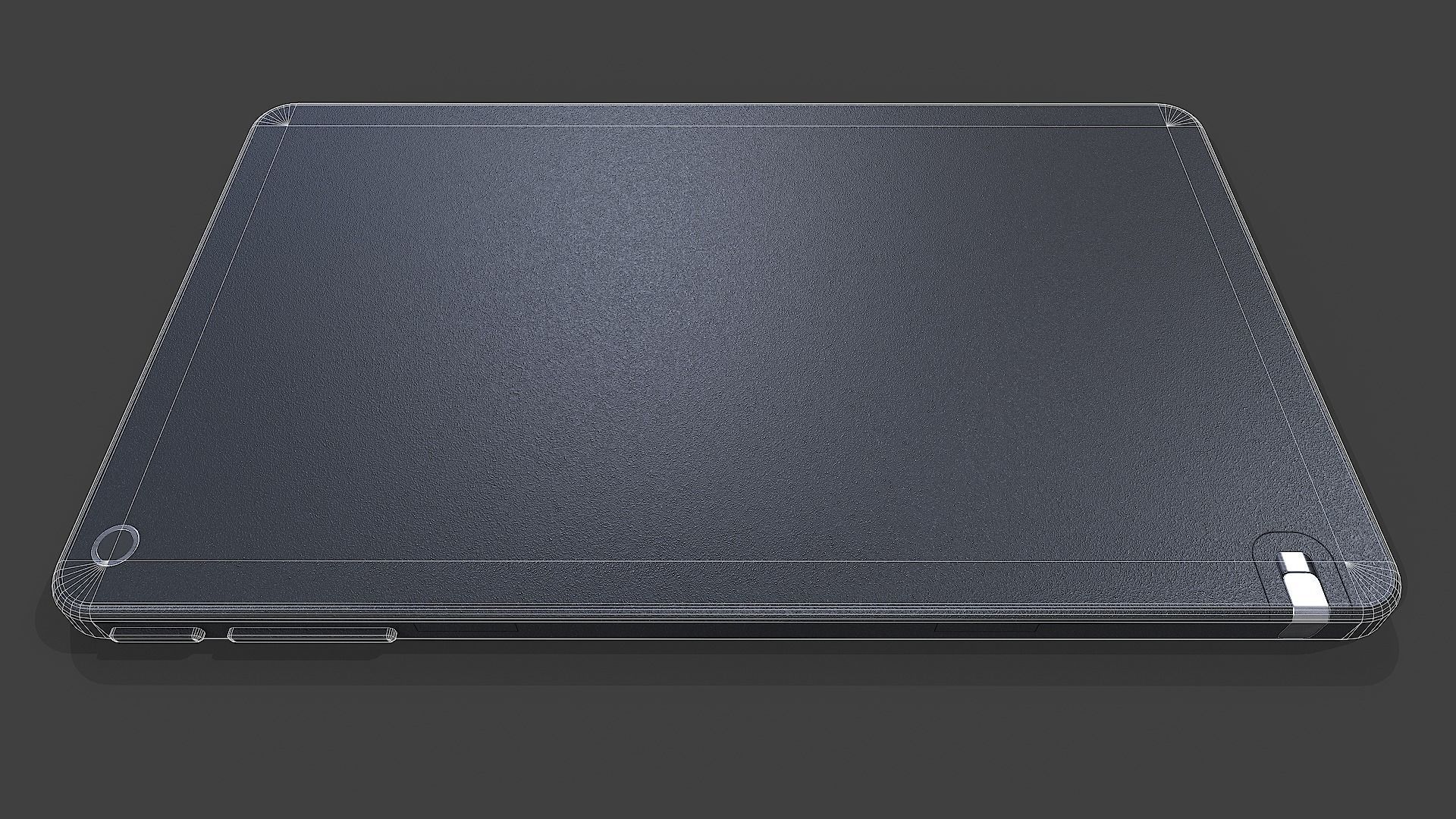 Tablet V01 Low-Poly Low-poly 3D model_31