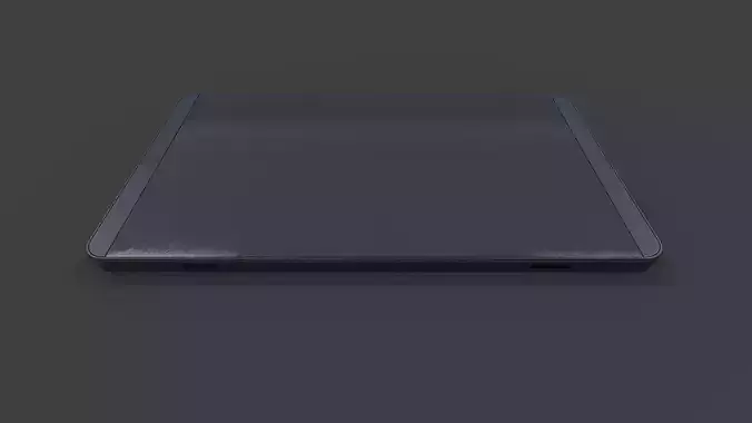 Tablet V01 Low-Poly Low-poly 3D model