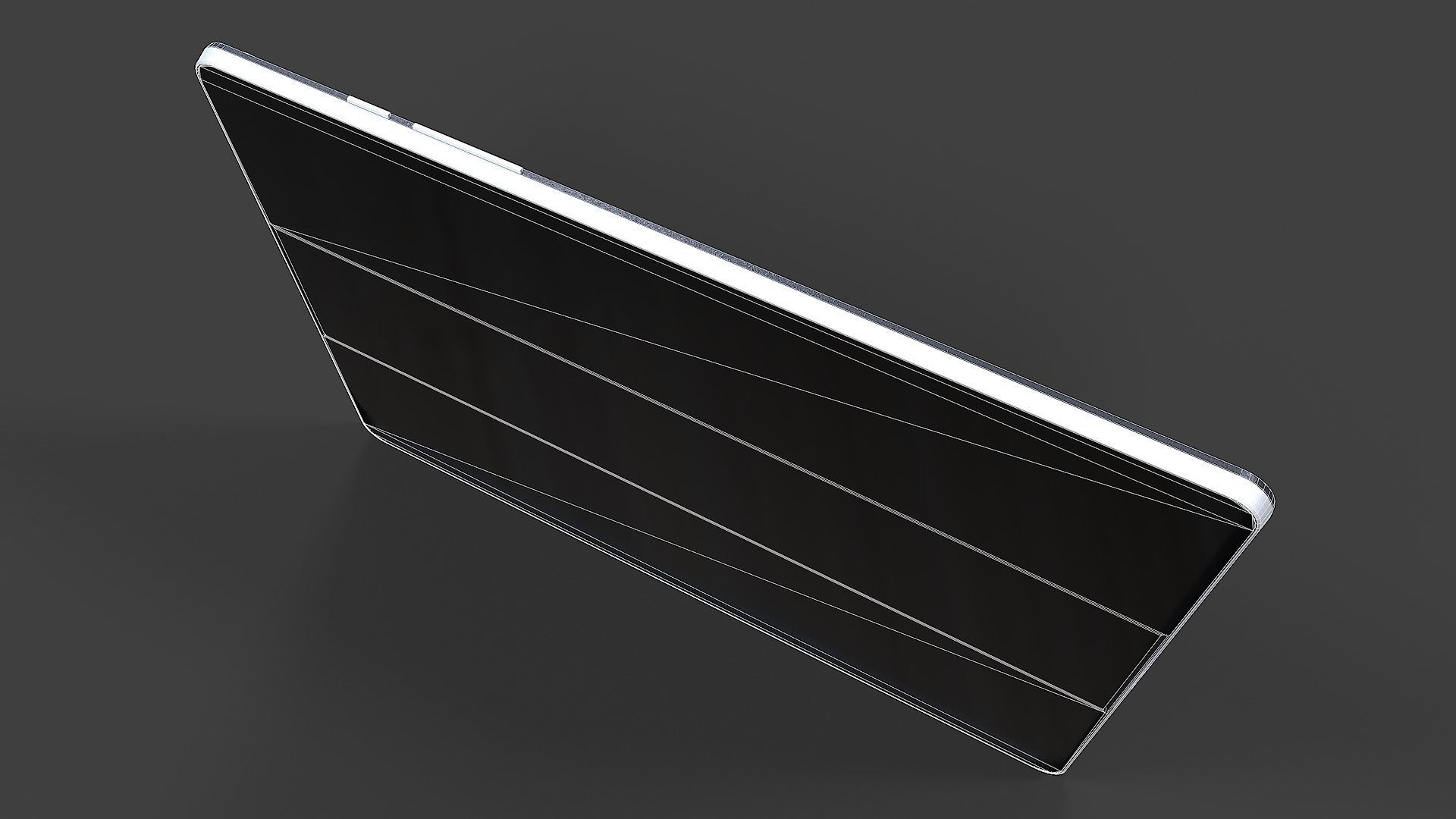 Tablet V02 Low-Poly Low-poly 3D model_33