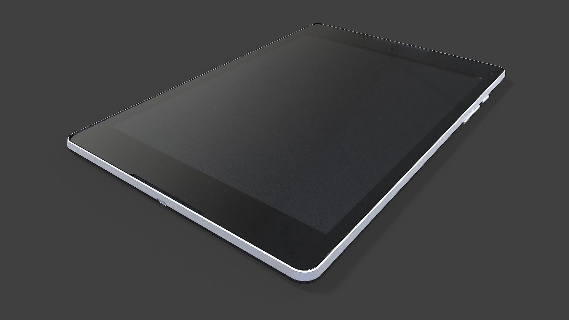 Tablet V02 Low-Poly Low-poly 3D model_12